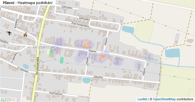Hlavní - mapa podnikání