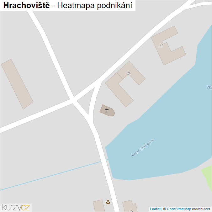 Mapa Hrachoviště - Firmy v obci.