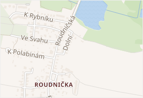 Dolní v obci Hradec Králové - mapa ulice