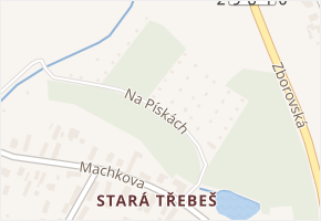 Hvězda v obci Hradec Králové - mapa ulice