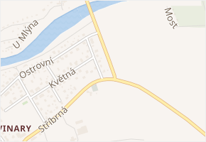 Ke Splavu v obci Hradec Králové - mapa ulice