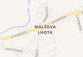 Kopretinová v obci Hradec Králové - mapa ulice