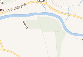 Na Opuce v obci Hradec Králové - mapa ulice