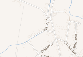 Na Valše v obci Hradec Králové - mapa ulice