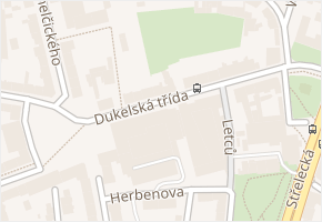 náměstí 28. října v obci Hradec Králové - mapa ulice