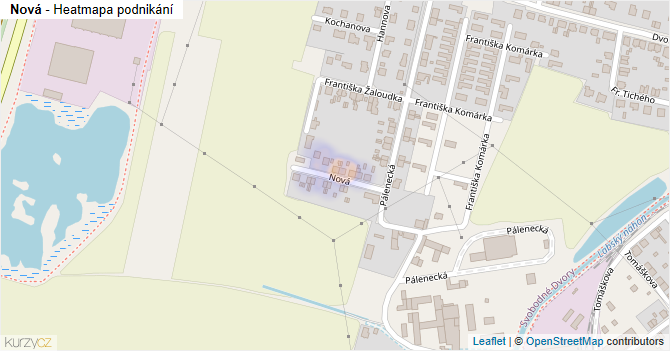 Nová - mapa podnikání