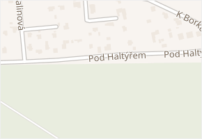 Pod Haltýřem v obci Hradec Králové - mapa ulice