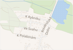 Pod Lesem v obci Hradec Králové - mapa ulice