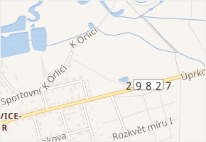 Rozkvět míru II v obci Hradec Králové - mapa ulice