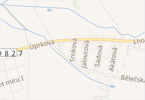Trnková v obci Hradec Králové - mapa ulice