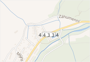 Luční v obci Hradec nad Moravicí - mapa ulice