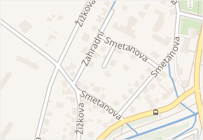 Smetanova v obci Hradec nad Moravicí - mapa ulice