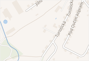 Turistická v obci Hrádek nad Nisou - mapa ulice