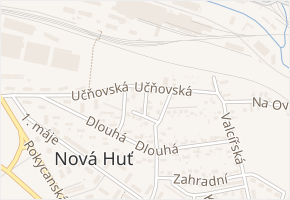 Krátká v obci Hrádek - mapa ulice