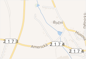 Alešova v obci Hranice - mapa ulice