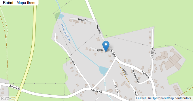 Boční - mapa firem
