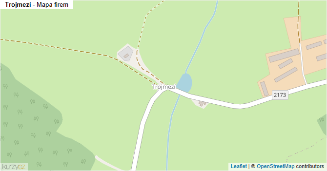 Trojmezí - mapa firem