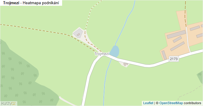 Trojmezí - mapa podnikání