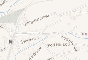 Dobrovského v obci Hranice - mapa ulice