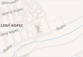 Jižní v obci Hranice - mapa ulice