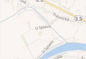K. Čapka v obci Hranice - mapa ulice