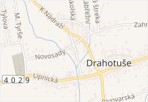 Svatoplukova II v obci Hranice - mapa ulice