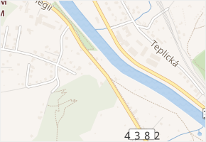 Tř. generála Svobody v obci Hranice - mapa ulice