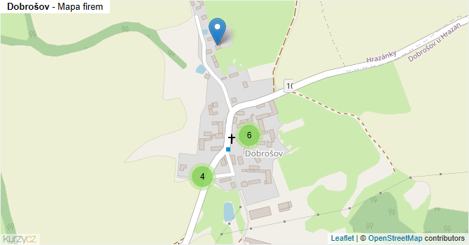 Dobrošov - mapa firem
