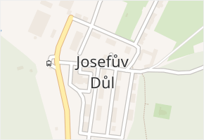 Třešňový sad v obci Hrdlořezy - mapa ulice