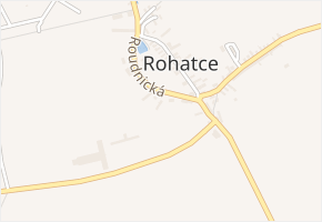 U Bytovek v obci Hrobce - mapa ulice