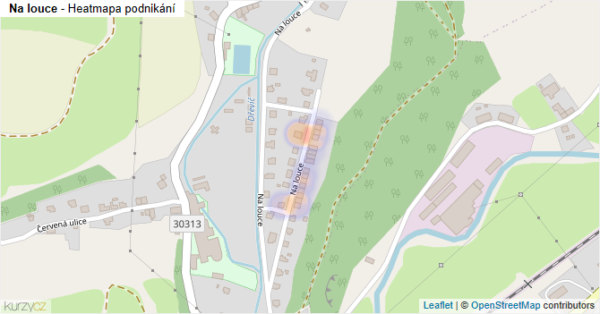 Na louce - mapa podnikání