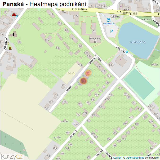 Mapa Panská - Firmy v ulici.