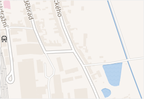 Vodní v obci Hrušovany u Brna - mapa ulice