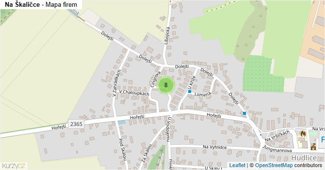 Na Škaličce - mapa firem