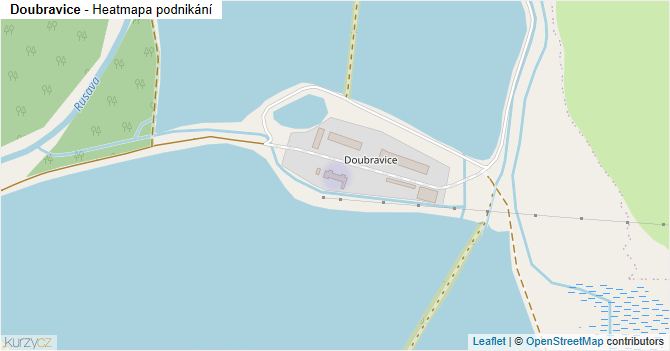 Doubravice - mapa podnikání
