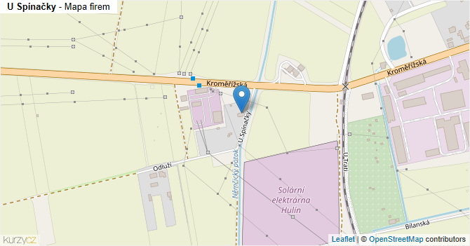 U Spínačky - mapa firem