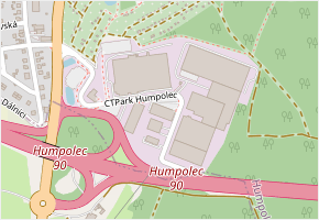 CTPark Humpolec v obci Humpolec - mapa ulice
