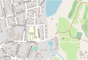 Oldřicha Kociana v obci Humpolec - mapa ulice