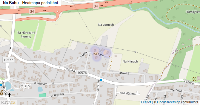 Na Babu - mapa podnikání