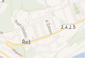 K Levému Hradci v obci Husinec - mapa ulice