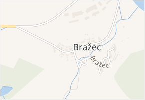 Klínky v obci Huštěnovice - mapa ulice