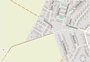 Lékořicová v obci Hustopeče - mapa ulice