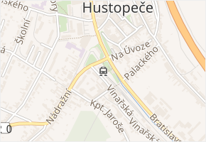 Svat. Čecha v obci Hustopeče - mapa ulice
