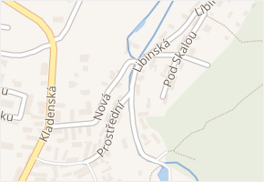 Libinská v obci Hýskov - mapa ulice