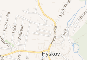 U Statku v obci Hýskov - mapa ulice
