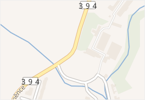 Na Brněnce v obci Ivančice - mapa ulice