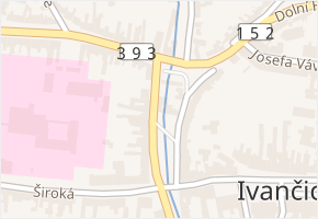 Tomáše Procházky v obci Ivančice - mapa ulice