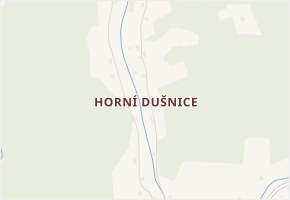 Horní Dušnice v obci Jablonec nad Jizerou - mapa části obce