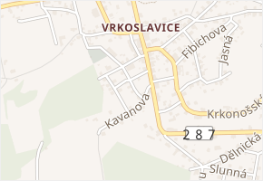 Brusičská v obci Jablonec nad Nisou - mapa ulice