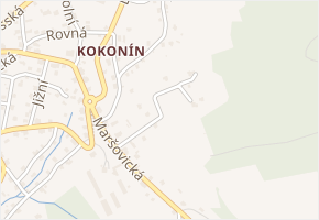 Kaštanová v obci Jablonec nad Nisou - mapa ulice